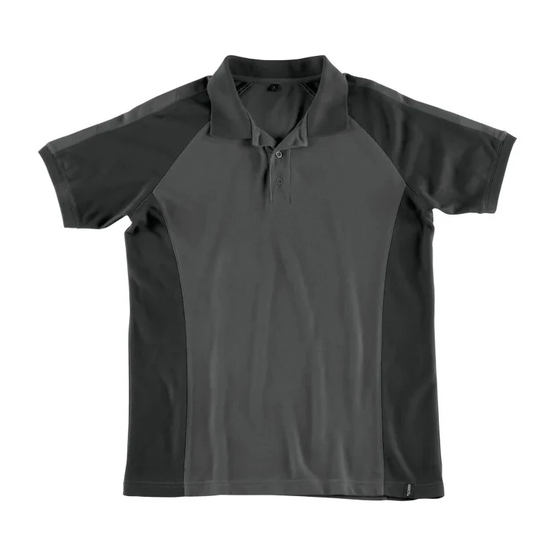 Mascot Workwear BOTTROP Anthracite Polyester, Cotton Short Sleeve Polo Shirt XS 50569-961-1809 XS