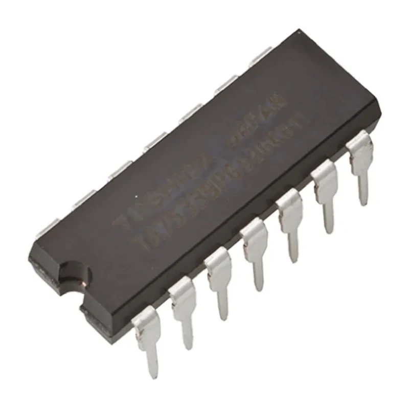 Toshiba Inverter with Schmitt Trigger Input, 6 Elements, 14-Pin PDIP TC4584BP(N,F)