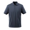 Mascot Workwear Polo Shirt Dark Navy Elastane Cotton Short Sleeve Button Closure Size XL 51587-969-010 XL
