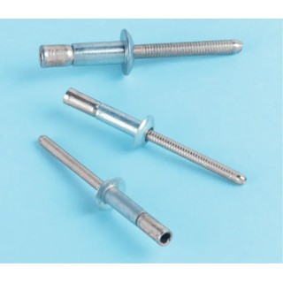 Avdel Steel Blind Rivet 4.8 mm Diameter 18.2 mm Length Bright Zinc Finish 02771-00613