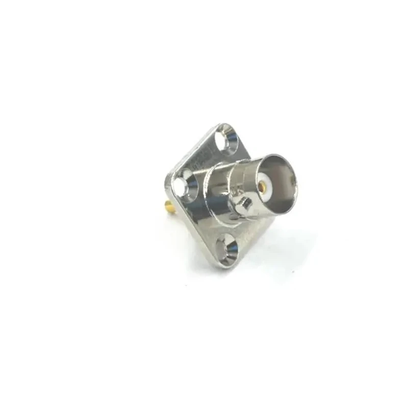 RS PRO Coaxial Connector Flange Female BNC 50 Ω Straight Body Welding 218-4242