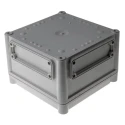 Fibox Flanged EK Series Grey Grey Lid Polycarbonate Enclosure IP66 IP67 IK08 130 mm x 190 mm x 190 mm EKHA 130 G + EKHVT