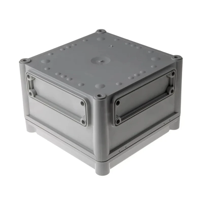 Fibox Flanged EK Series Grey Grey Lid Polycarbonate Enclosure IP66 IP67 IK08 130 mm x 190 mm x 190 mm EKHA 130 G + EKHVT