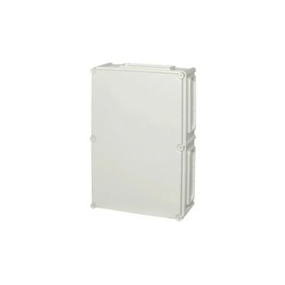Fibox Flanged EK Series Grey Grey Lid Polycarbonate Enclosure IP66 IP67 IK08 180 mm x 560 mm x 380 mm EKUH 180 G + EKUVT