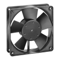 ebm-papst 4300 Series High Performance Ball Bearing Axial Fan 12V DC 95 m³/h 1.2 W 100 mA Max IP68 119x119x32 mm 