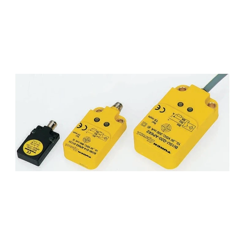 Turck Block Inductive Proximity Sensor M12 Thread Size PNP Output 30 V dc 15 mm Detection Bi15U-Q20-AP6X2