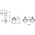 Honeywell Technologies 14CE Series Plunger Limit Switch SPDT Die Cast Zinc Housing IP65-IP68 250V ac 14CE3-1H