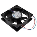 ebm-papst 4300 Series Axial Fan 12V DC 3.1W 140 m³/h 220mA IP68 119mm x 119mm x 32mm 