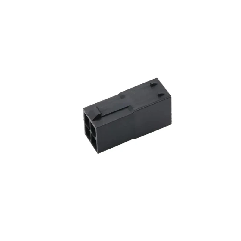 Molex 4 Way Nylon Connector Housing, Black, Plug Type, 26mm Length, 24 to 16 AWG Wire Size 172762-1004