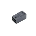 Molex 6 Way Nylon Connector Housing Plug Black 26mm Length 172762-1006