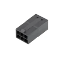 Molex Mini-Fit Sigma 2 Way Nylon Connector Housing Black 26mm Length 172762-1002