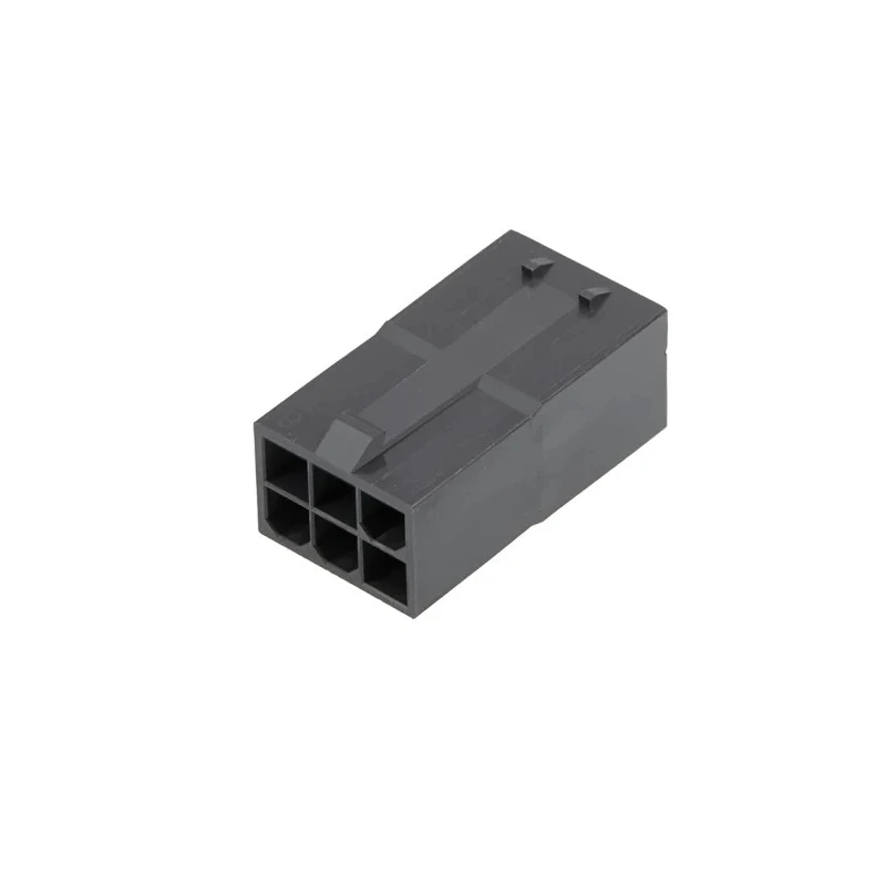 Molex Mini-Fit Sigma 2 Way Nylon Connector Housing Black 26mm Length 172762-1002