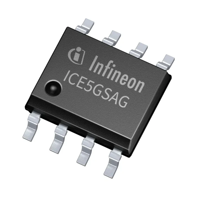 Infineon AC/DC Converter Flyback Topology Surface Mount 8-Pin DSO Package 125kHz Switching Frequency 108W ICE5GSAGXUMA1