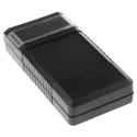 Bopla BOS Series Transparent Black ABS Handheld Enclosure with Integral Battery Compartment Display Window 34500000 BOS 500