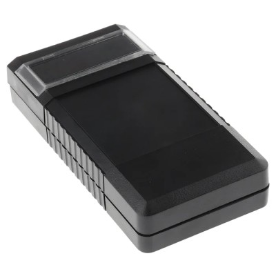 Bopla BOS Series Transparent Black ABS Handheld Enclosure with Integral Battery Compartment Display Window 34500000 BOS 500