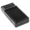 Bopla BOS Series Transparent Black ABS Handheld Enclosure with Integral Battery Compartment Display Window 34500000 BOS 500