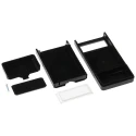 Bopla BOS Series Transparent Black ABS Handheld Enclosure with Integral Battery Compartment Display Window 34500000 BOS 500