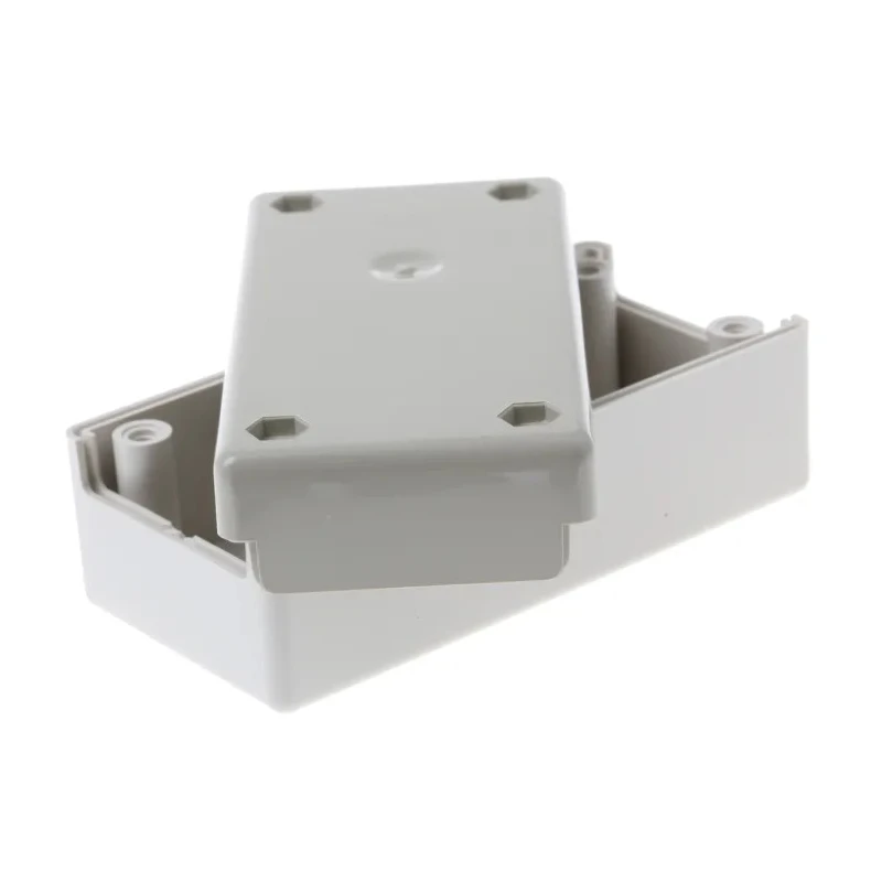 OKW Flat-Pack Case Series Grey White Lid ABS Enclosure IP40, 40 mm x 100 mm x 50 mm 