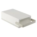 OKW Flat-Pack Grey ABS Instrument Case 60 mm Height, 189 mm Length, 110 mm Width A9040165