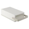 OKW Flat-Pack Grey ABS Instrument Case 60 mm Height, 189 mm Length, 110 mm Width A9040165