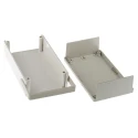OKW Flat-Pack Grey ABS Instrument Case 60 mm Height, 189 mm Length, 110 mm Width A9040165