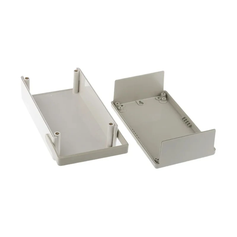 OKW Flat-Pack Grey ABS Instrument Case 60 mm Height, 189 mm Length, 110 mm Width A9040165