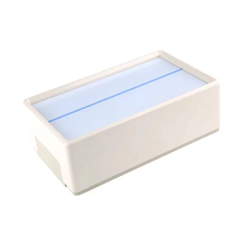 OKW White ABS Flat-Pack Instrument Case 70 mm x 210 mm x 125 mm A9540165+A9195401