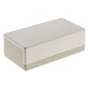 OKW Flat-Pack Grey ABS Instrument Case 40 mm Height, 120 mm Length, 65 mm Width A9020065