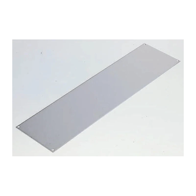 RS PRO Grey Aluminium Front Panel 4U 520 mm Length 183 mm Width 583-369