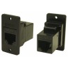 RS Pro RJ45 Connector Female Panel Mount Cat6 Rectangular 1 Port 8 Way RJ45