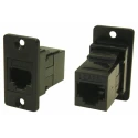 RS PRO RJ11 Connector Female, Panel Mount, Cat3 Rectangular 1 Port 6 Way RJ11
