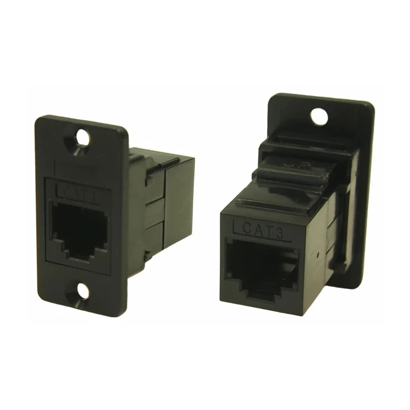 RS PRO RJ11 Connector Female, Panel Mount, Cat3 Rectangular 1 Port 6 Way RJ11