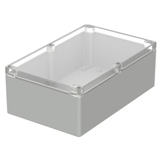 Bopla Euromas Series Light Grey Polycarbonate General Purpose Enclosure IP65, 90 mm x 250 mm x 160 mm 