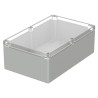 Bopla Euromas Series Light Grey Polycarbonate General Purpose Enclosure IP65, 90 mm x 250 mm x 160 mm