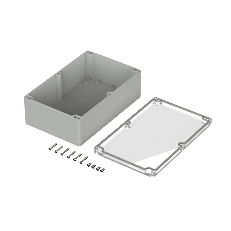 Bopla Euromas Series Light Grey Polycarbonate General Purpose Enclosure IP65, 90 mm x 250 mm x 160 mm 