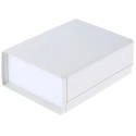 OKW White ABS Shell-Type Handheld Enclosure with Integral Battery Compartment IP65 190 mm x 68 mm x 138 mm IP65