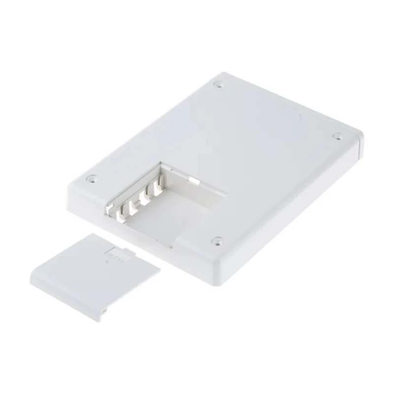 OKW White ABS Shell-Type Handheld Enclosure with Integral Battery Compartment IP65 190 mm x 68 mm x 138 mm IP65