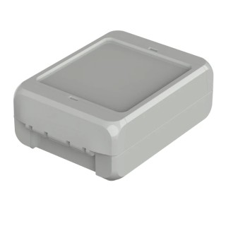 Bopla Flanged Bocube Series Polycarbonate General Purpose Enclosure IP68 IP66 40 mm x 113 mm x 96012145 B 100804 PC-V0-7035