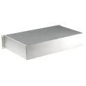 RS PRO 2 U 19 in Aluminium Rack Mount Case External Depth 254 mm External Height 88 mm 584-227