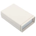 OKW Shell-Type Case Series White ABS Handheld Enclosure Integral Battery Compartment IP65 114 mm x 33 mm x 72 mm IP65