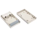 OKW Shell-Type Case Series White ABS Handheld Enclosure Integral Battery Compartment IP65 114 mm x 33 mm x 72 mm IP65