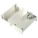 OKW White ABS Plug Case IP40 with External Dimensions 65 mm x 120 mm x 65 mm IP40