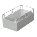 Bopla Euromas Series Light Grey Crystal Clear Lid Polycarbonate General Purpose Enclosure IP65 149.5 mm x 360 mm x 02255100