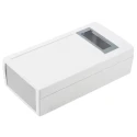 RS PRO Grey Polystyrene Handheld Enclosure Display Window IP64 150 mm x 80 mm x 45 mm 584-873