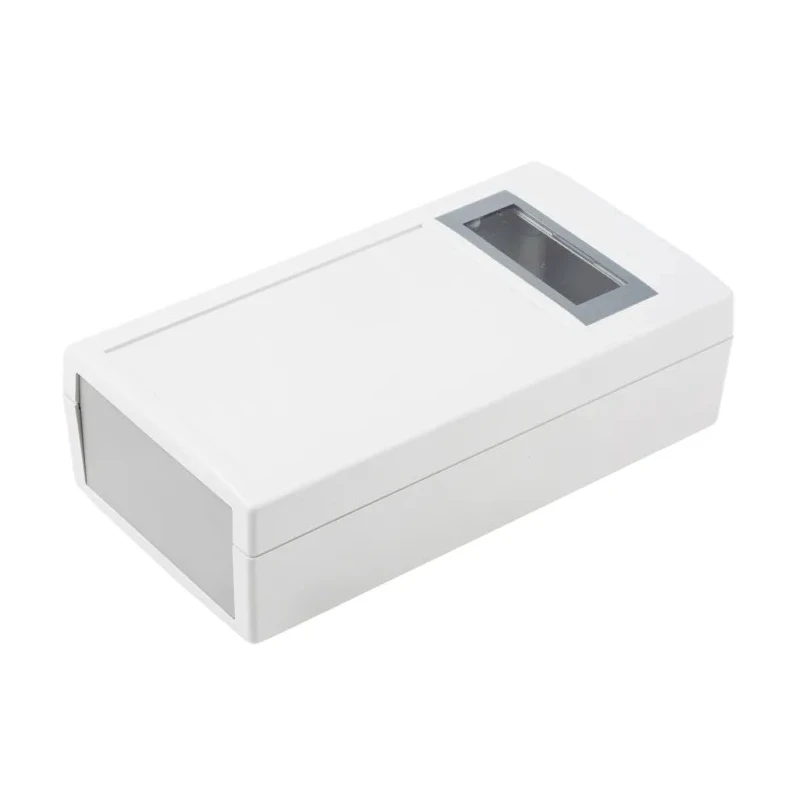 RS PRO Grey Polystyrene Handheld Enclosure Display Window IP64 150 mm x 80 mm x 45 mm 584-873