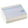 OKW DeskCase 190 Series White ABS Desktop Enclosure Sloped Front 220mm x 156mm x 100mm A9082065+A9180001