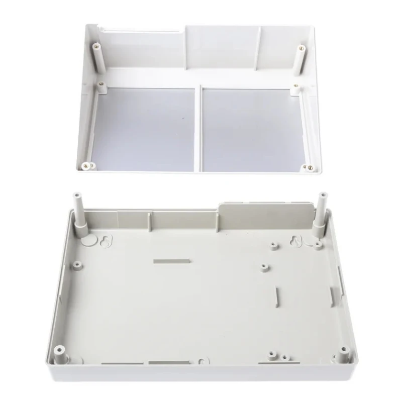 OKW DeskCase 190 Series White ABS Desktop Enclosure Sloped Front 220mm x 156mm x 100mm A9082065+A9180001