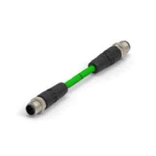 TE Connectivity Cat5e Shielded Polyurethane Jacketed Ethernet Cable, 5 m, Green TAD14745101-020