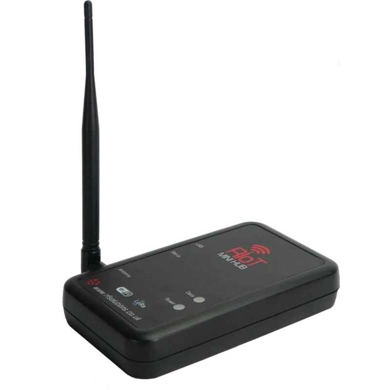 RF Solutions Remote Control Base Station Receiver 2400 MHz FM LoRa RIOT-MINIHUB