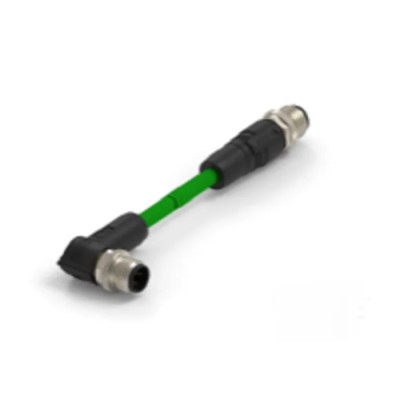 TE Connectivity Cat5e Shielded Screened Ethernet Cable 4 Core Green Polyurethane Jacket 2 m TAD14845101-020